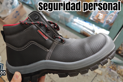 BOTA SEG. NEGRO M/CAÑA HEROS