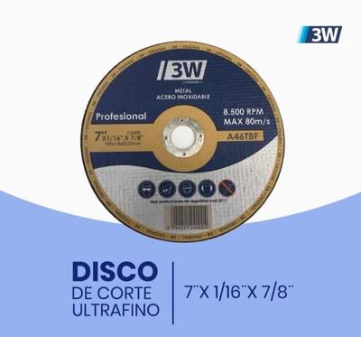 DISCO 7" CORTE E/FINO 3W-ABRACOL-STRUGGER