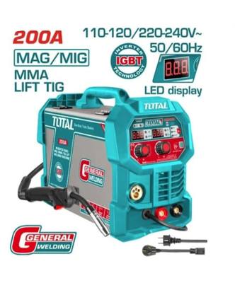 MAQ SOLDAR 200AMP MAG/MIG/mmA/TIG LIFT 220/110V