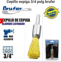 [SE-P0458] CEPILLO CIRC. ESPIGA 3/4" 70mm C/BRONCE P/ TALADRO