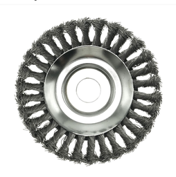 [SE-P0478] CEPILLO CIRC. PLANO TRENZADO 7"