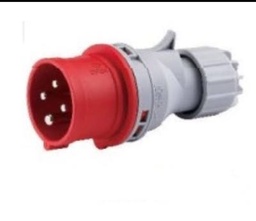 [SE-P0985] ENCHUFE MACHO 4P  32AMP-415V IP44 (INDUST) PEQ