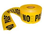 [SE-P0593] CINTA PELIGRO/NO PASE 3"*200MTS DHAI