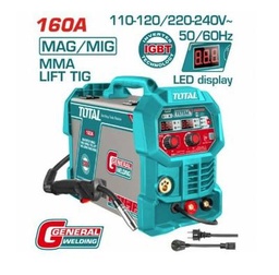 [SE-P1678] MAQ SOLDAR 160AMP MAG/MIG/MMA/TIG LIFT 220/110V