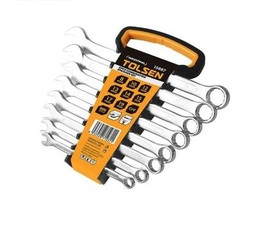 [SE-P1271] JGO  LLAVES COMBINADA 8 a 19mm 8PZS TOLSEN